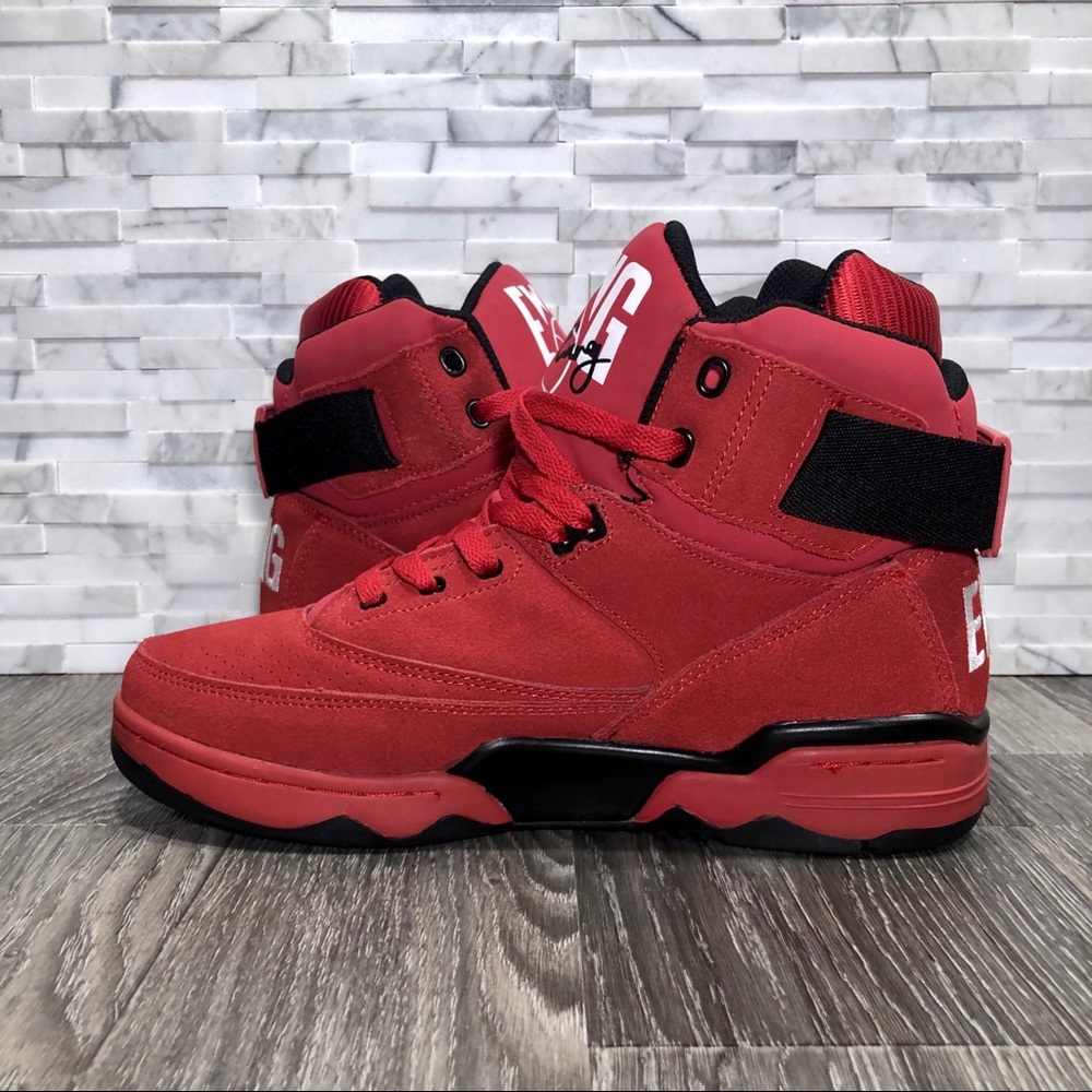 Ewing 33 Hi Red & Black OG VNDS With OG Box - Picture 6 of 16